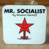 Mr Socialist - coaster